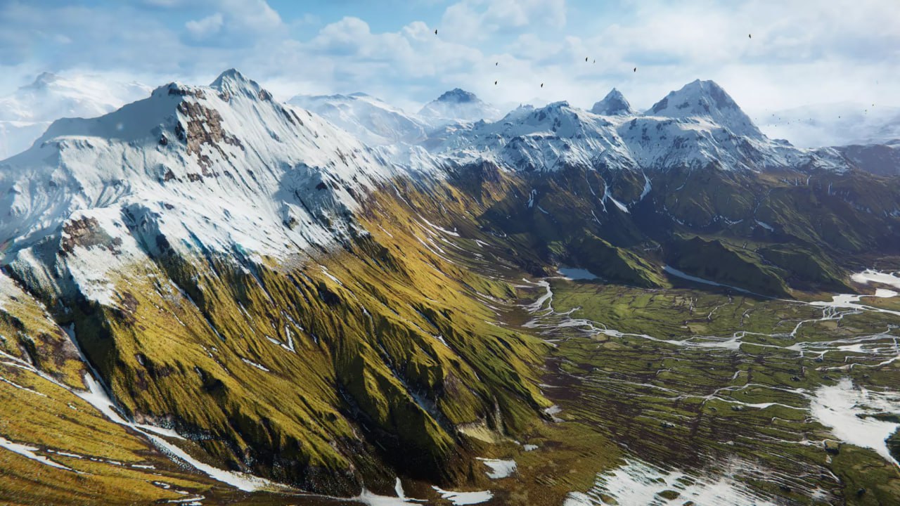 Mountain River Valley Environment📱 - изображение 2